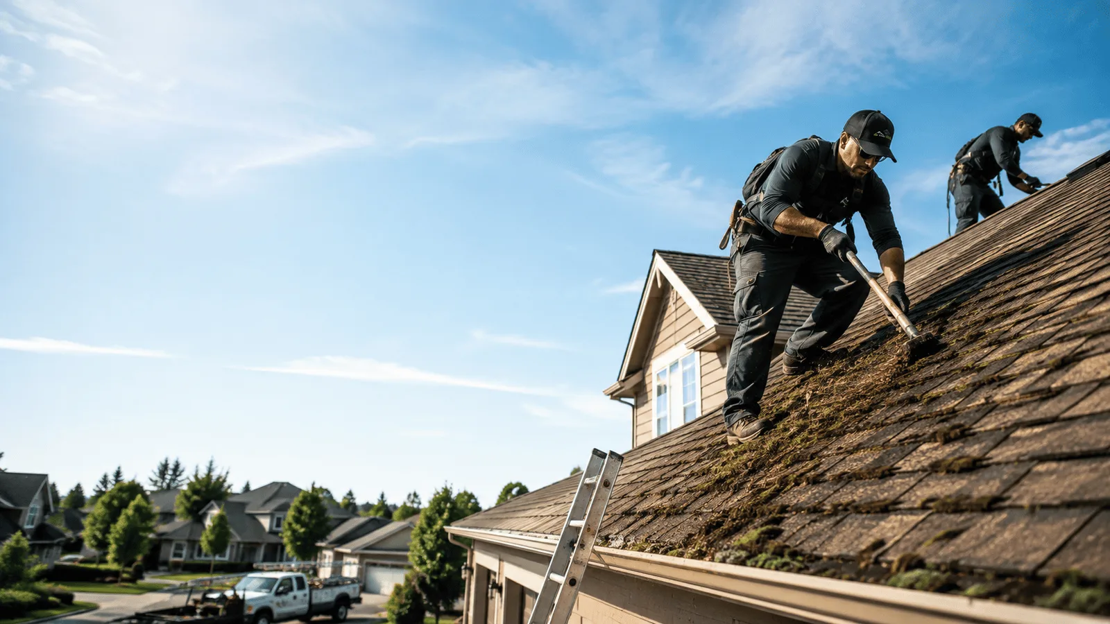 Roof Moss Removal in Bridgeport, AL near me